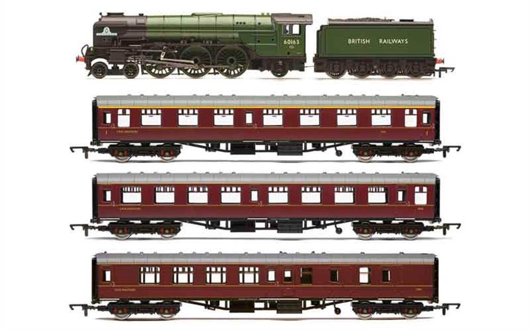 Hornby R3828 The Aberdonian Train Pack with 60163 Tornado OO