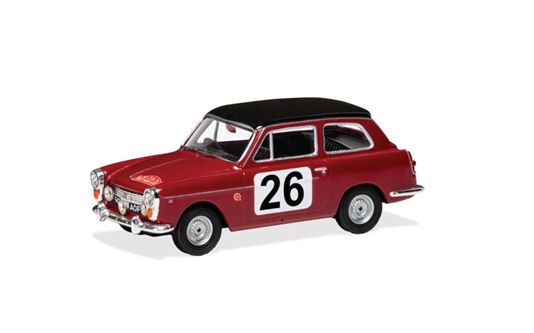 Corgi VA11209 A40 Farina Mk1 'Alf', 1960 Monte Carlo Rally, Winner: Coupe des Dames, Pat Moss & Ann Wisdom 1/43