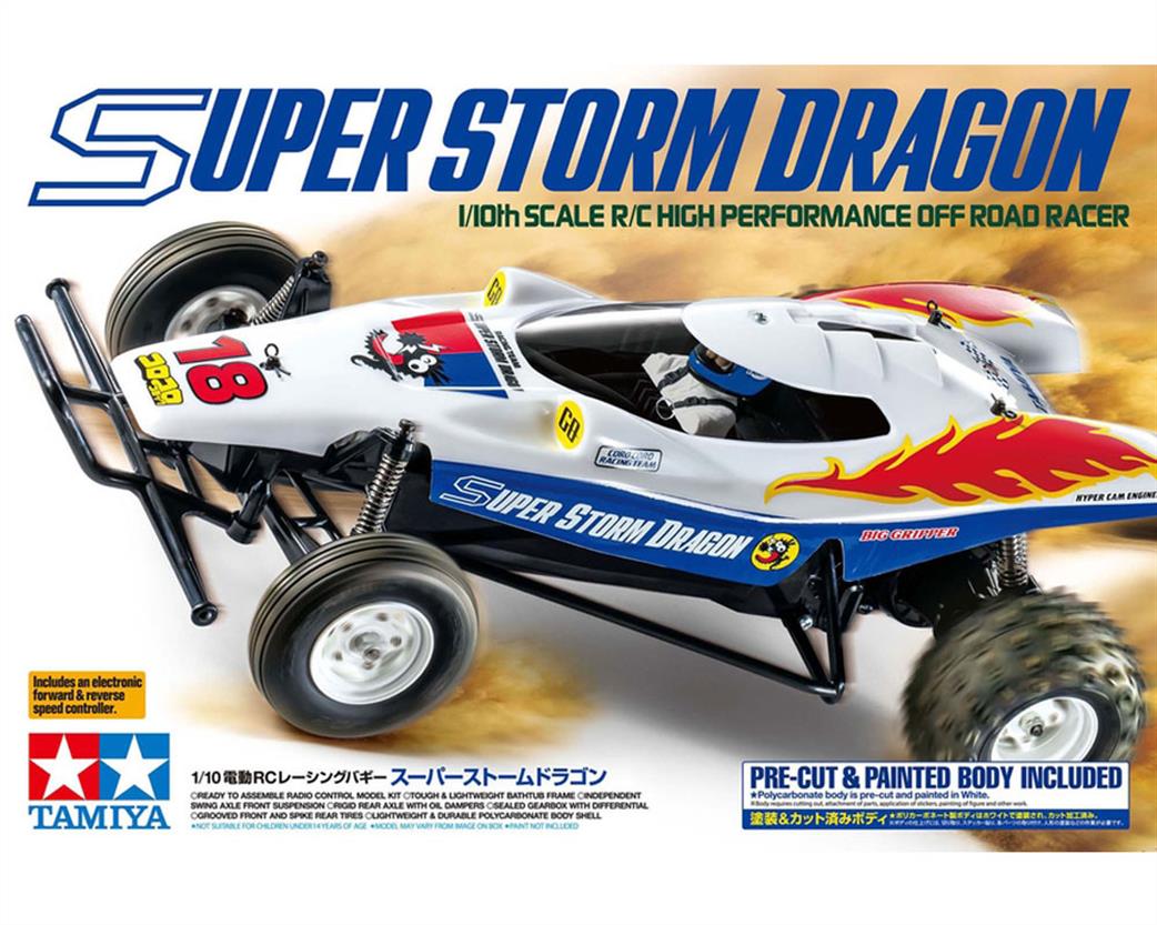 Tamiya 47438 Super Storm Dragon RC Car Kit 1/10