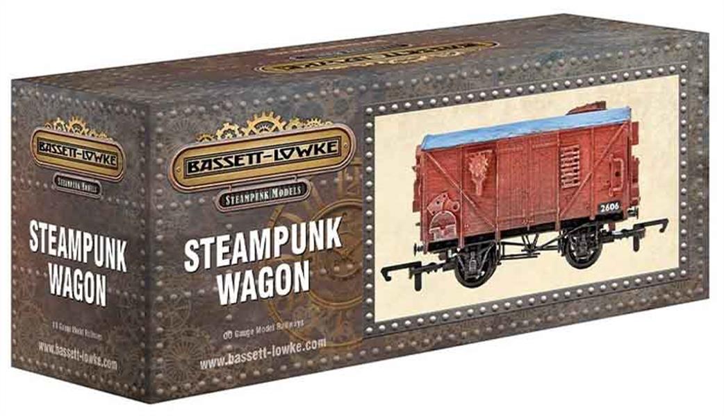 Bassett Lowke OO BL6001 SteamPunk Darjeeling Crate Wagon