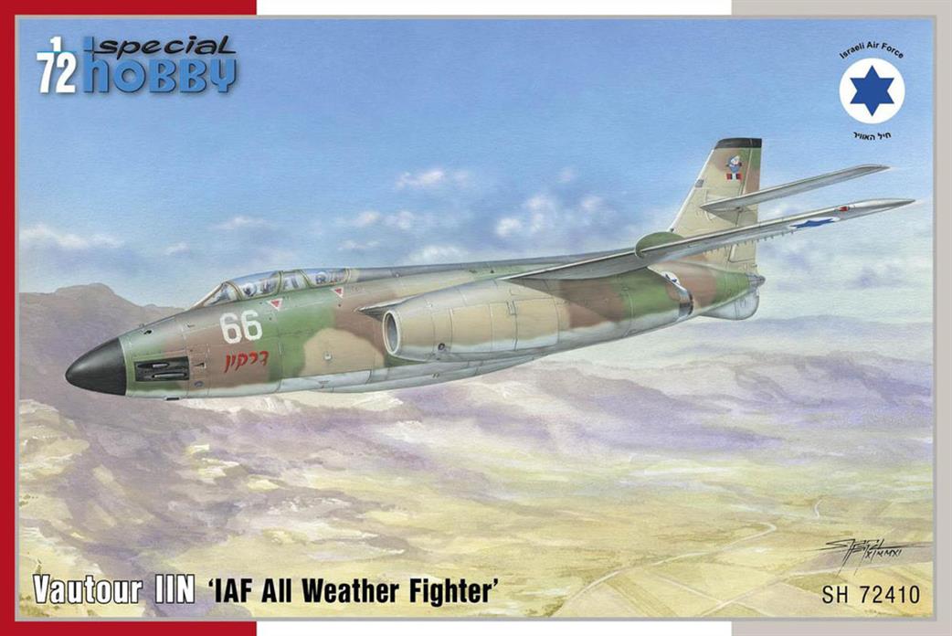 Special Hobby 1/72 72410 Vautor 11N IAF All Weather Fighter Plastic Kit