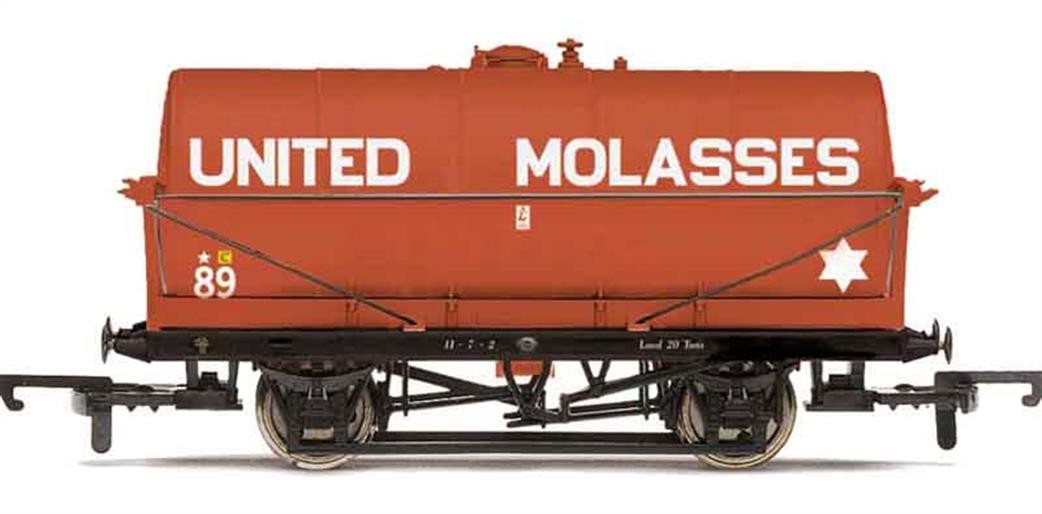 Hornby OO R6955 United Molasses 20ton Tank Wagon No 89 Red