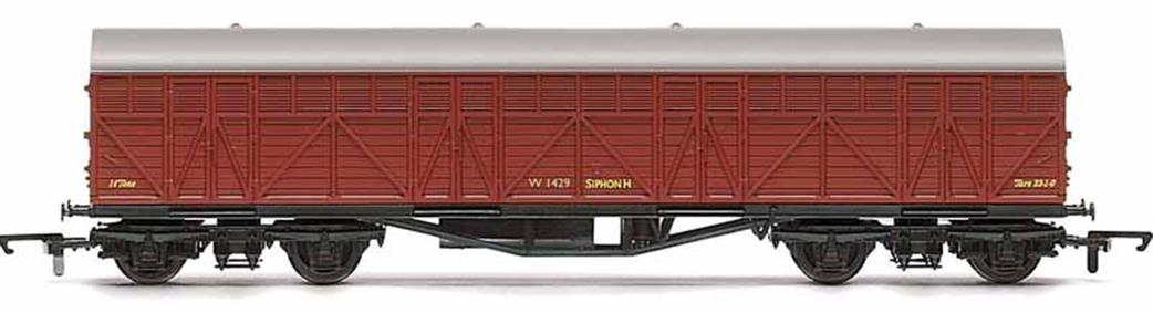 Hornby OO R6981 BR ex-GWR Siphon H Milk Van W1429 Crimson Livery