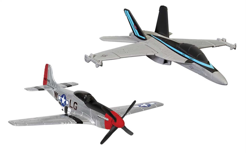 Corgi CS90683 Mavericks F/A-18 Hornet and P-51D Mustang Hornet and P-51D Mustang