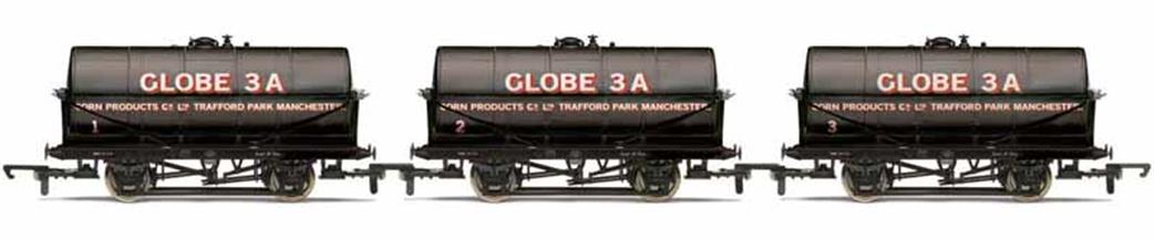 Hornby OO R6959 Pack of 3 Corn Products 20T Tank Wagons
