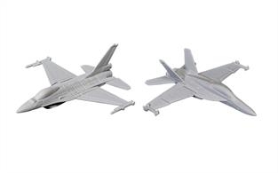 Corgi CS90684 US Strike Force Collection F-18 and F-16 from the Showcase Range