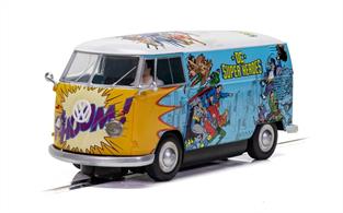 Scalextric C3933 VW Panel Van T1b DC Comics Slot Car