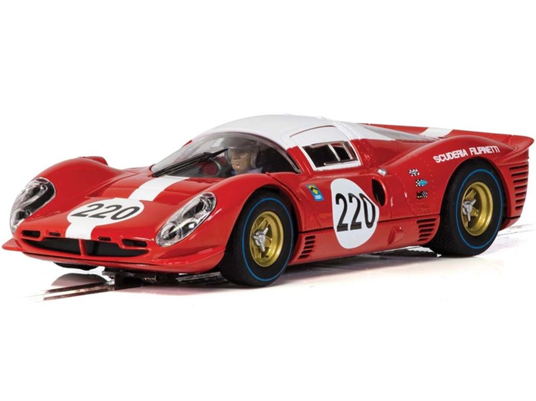 Scalextric 1/32 C4163 412P Targa Florio 1967 Slot Car