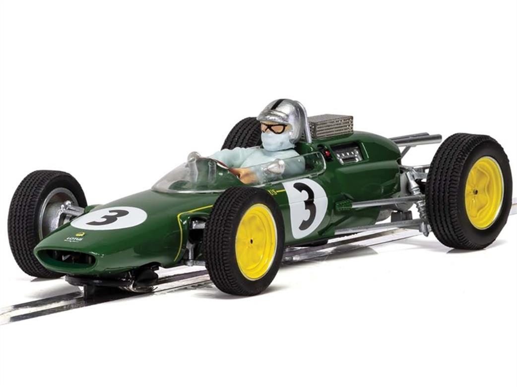 Scalextric C4083 Lotus 25 Monaco GP 1963 Jack Brabham Slot Car 1/32