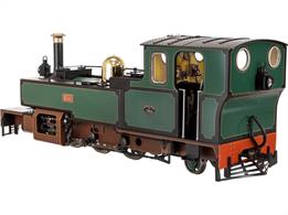 Highly detailed 7mm scale 16.5mm gauge model of Lynton and Barnstaple Railway Manning Wardle 2-6-2T locomotive EXE in post-grouping finish of L&amp;B livery with Southern Railway E760 numberplate, as carried 1924-1927. This model features the later cab roof position, enclosing the bunker and motion covers removed. The model will feature diecast construction for boiler, tanks and chassis, providing plenty of weight and a 5 pole skew-wound motor for smooth running. Dapols' pull-out PCB decoder board will be fitted for easy DCC and sound fitting.E760 EXE finished in the L&amp;B livery with Southern Railway numberplate, 1924-1927. DCC Sound Fitted.