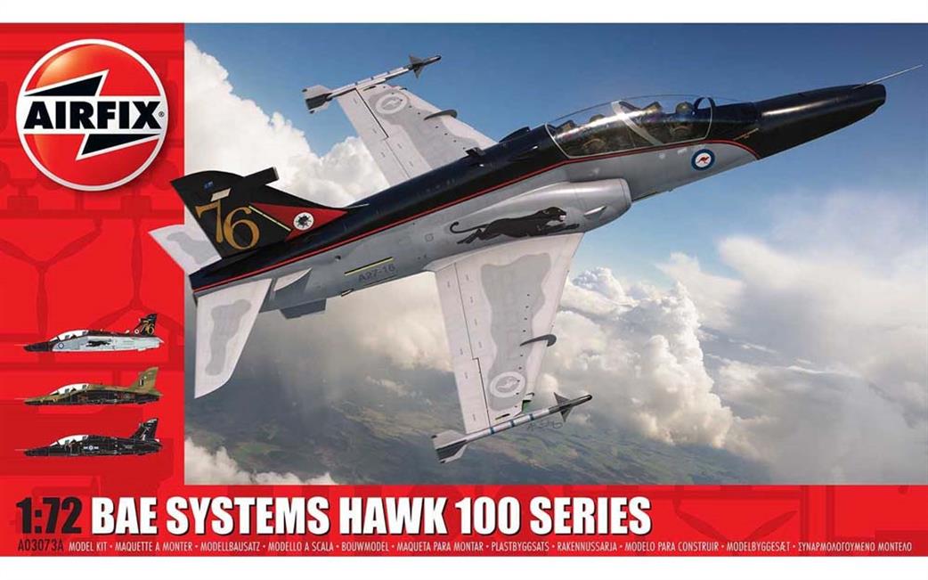 Airfix 1/72 A03073A BAE Hawk 100 Series Aircraft Kit