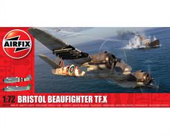 Airfix A04019A 1/72nd Bristol Beaufighter TF.X World War 2 Fighter Bomber KitNumber of parts 120  Length 175mm  Wingspan 246mm