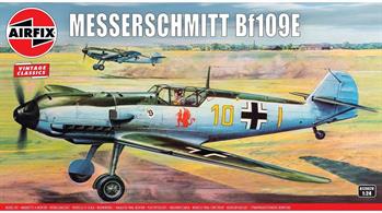Airfix A12002V 1/72nd Messerschmitt Bf109E WW2 Fighter Aircraft KitNumber of Parts 146   Length 360mm  Width 411mm