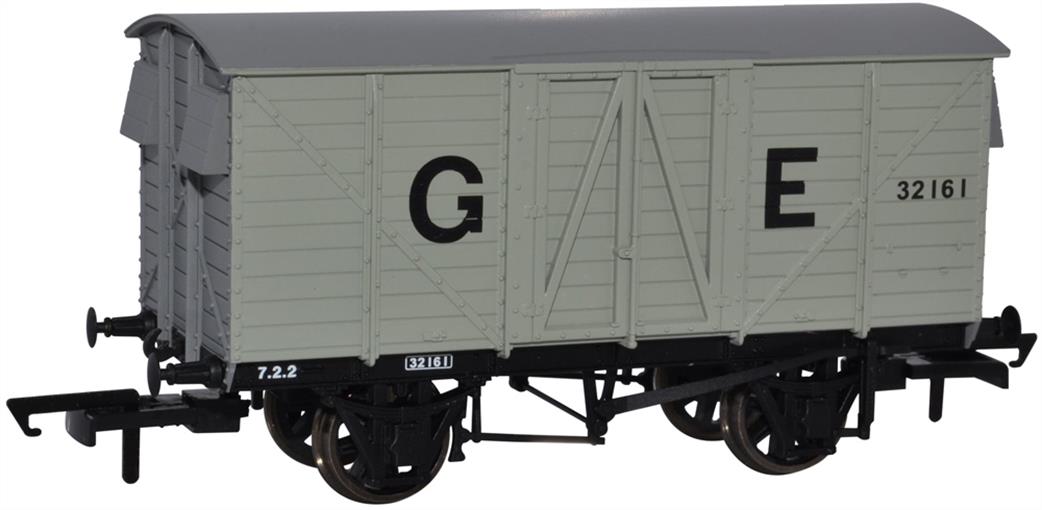 Oxford Rail OR76GEGV001 GER 10ton Ventilated Covered Box Van 23109 Great Eastern Railway Livery OO