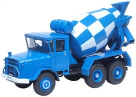 Oxford Diecast 76ACM001 1/76th AEC 690 Cement Mixer Blue