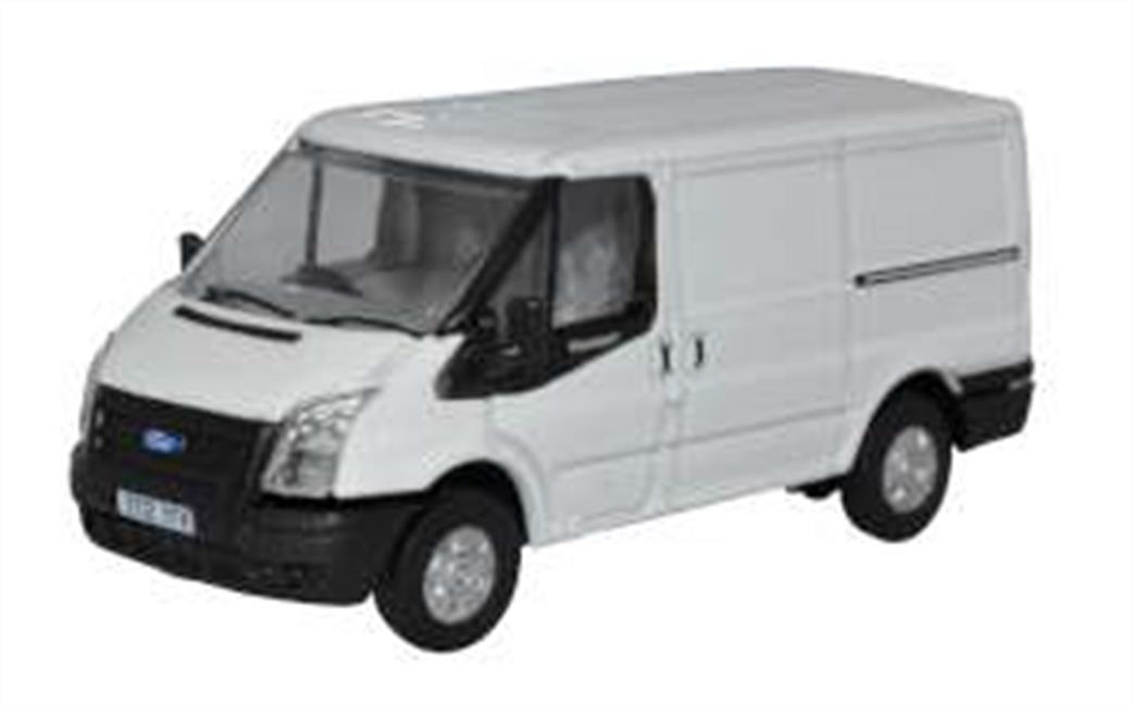 Oxford Diecast 1/76 76FT036 Ford Transit MK5 SWB Low Roof Frozen White