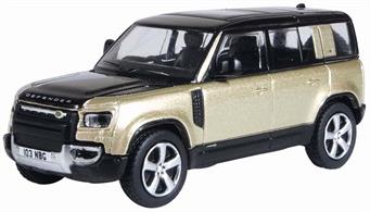 Oxford Diecast 76ND110X001 1/76th New Land Rover Defender 110