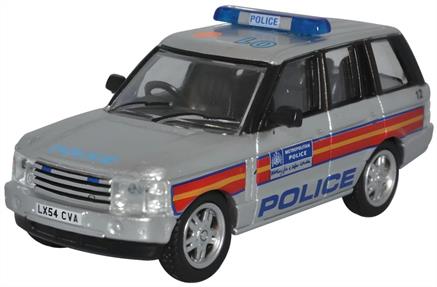 Oxford Diecast 76RR3004 1/76th Range Rover 3rd Generation Metropolitan Police