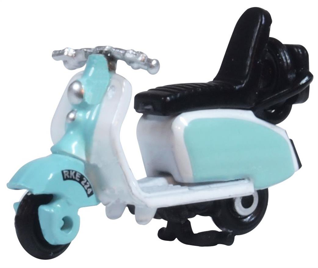 Oxford Diecast 1/76 76SC001 Scooter Blue & White