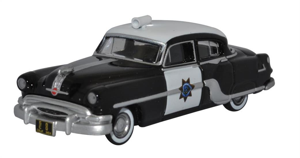 Oxford Diecast 1/87 87PC54003 Pontiac Chieftain 4 Door 1954 California Highway