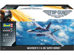 Revell 03864 1/48th TopGun F/A-18E Super Hornet Aircraft KitNumber of Parts 161  Length 382mm   Wingspan 284mm