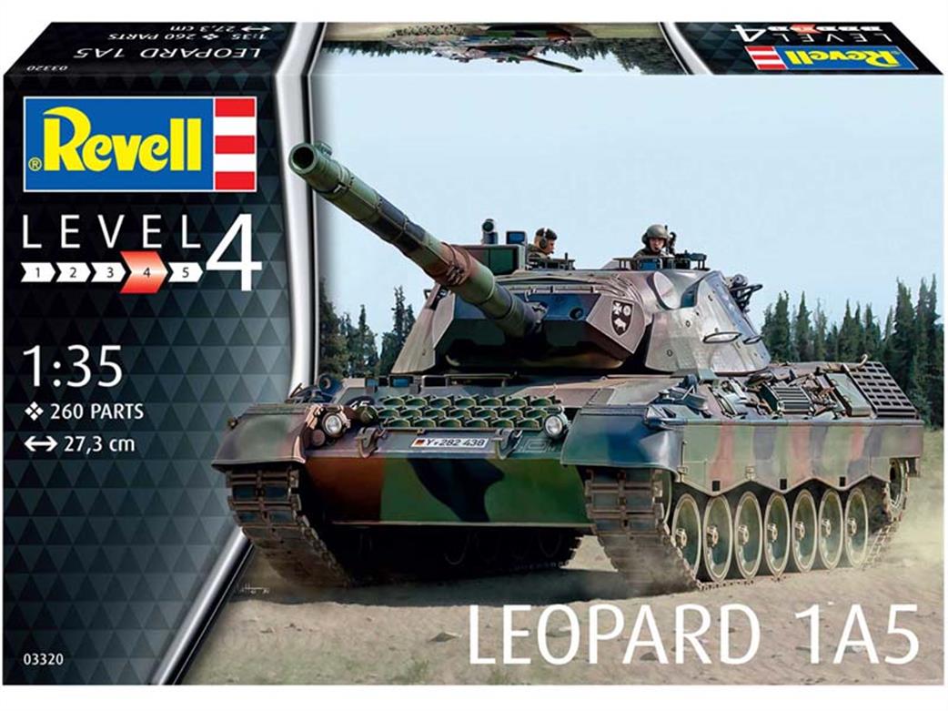 Revell 1/35 03320 Leopard 1A5 Tank Kit