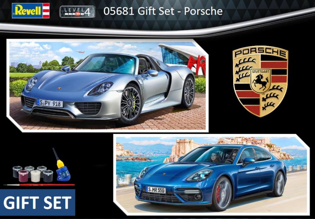 Revell 1/24 05681 Porsche Gift Set