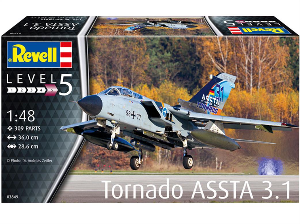 Revell 1/48 03849 Tornado ASSTA 3.1 Aircraft Kit