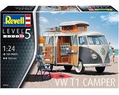 Revell 07674 1/24th VW T1 Camper KitNumber Of Parts 189  Length 180mm