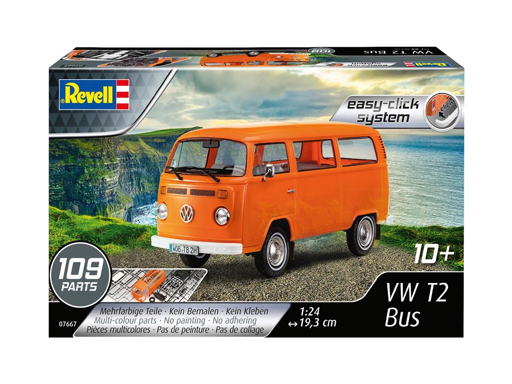 Revell 1/24 07667 VW T2 Bus Kit