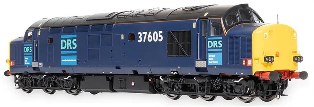 Accurascale OO ACC231237605 DRS 37605 Class 37/6 Diesel Locomotive DRS Blue Livery