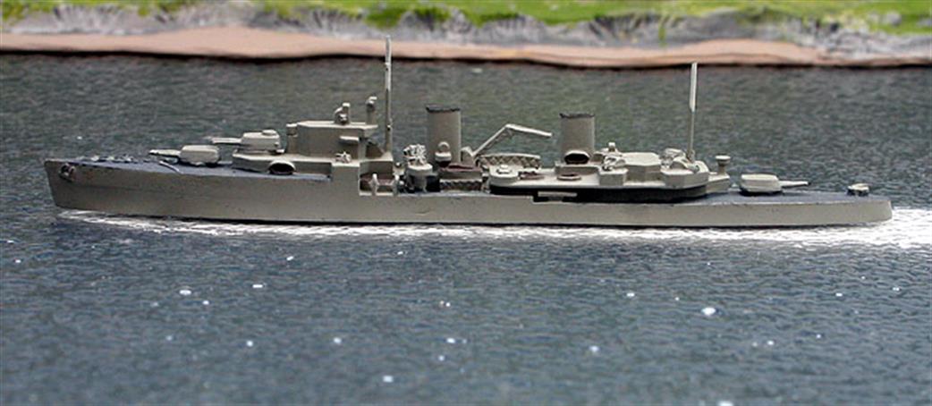 Secondhand Mini-ships 1/1200 ClydesideH/Superior HMS Arethusa light cruiser in WW2