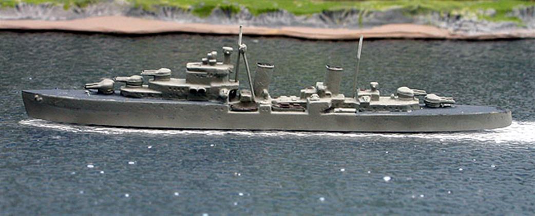 Secondhand Mini-ships 1/1200 Clydeside/Superior HMS Dido British AA cruiser in WW2