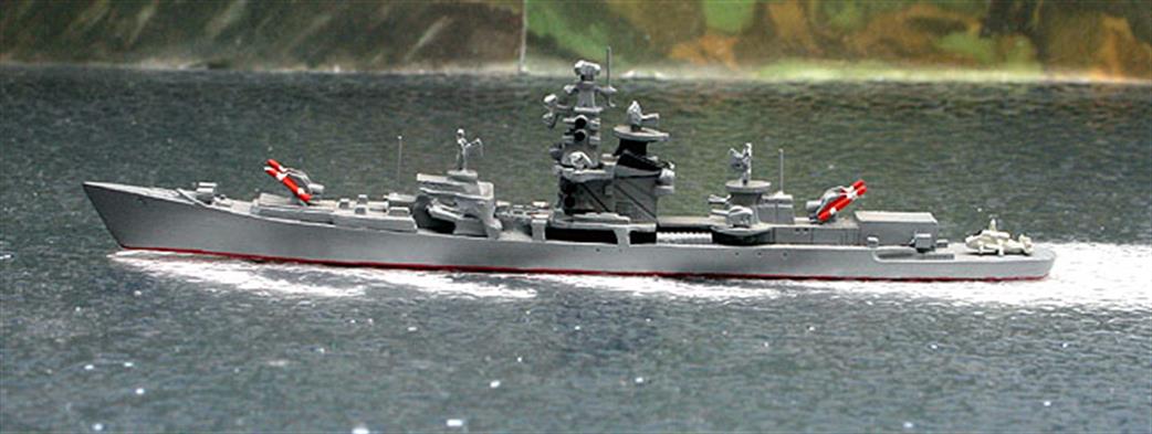 Delphin D55 Kresta 1 class guided missile cruiser USSR 1965 1/1250