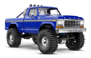 The popular TRX-4M High Trail Edition is now available as a 1979 Ford® F-150® pickup. This newest edition to the TRX-4M family features exacting scale detail and oil filled shocks, combined with the High Trail’s lifted, long-wheelbase, big-tyre stance.