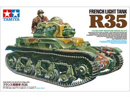 Tamiya 35373 1/35th WW2 French R35 Light Tank Kit