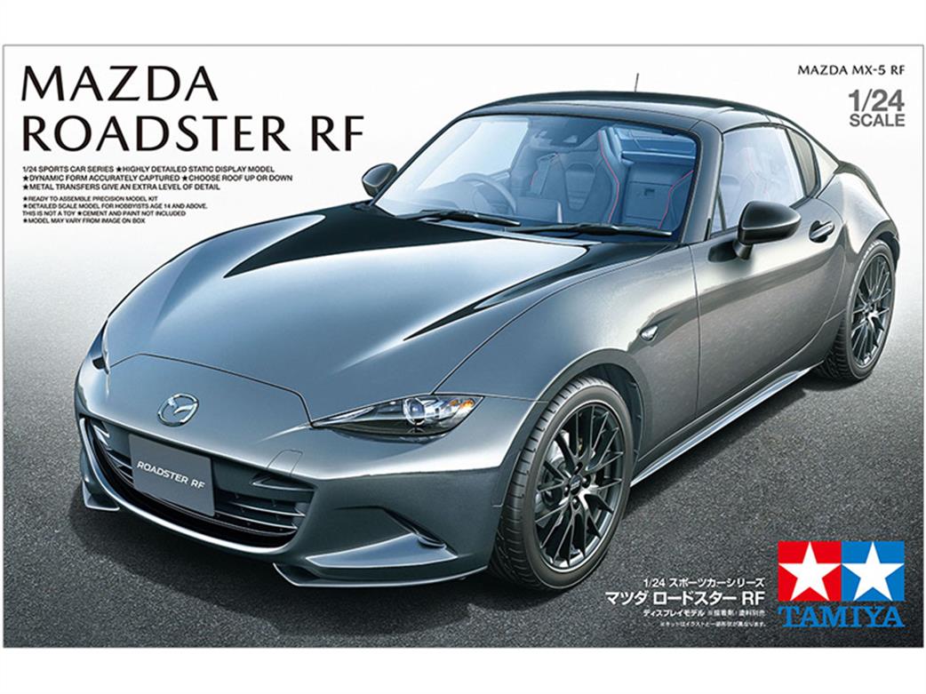 Tamiya 1/24 24353 Mazda Roadster RF Car Kit