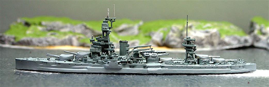 Secondhand Mini-ships 1/1250 KB59 USS Arkansas battleship 1944