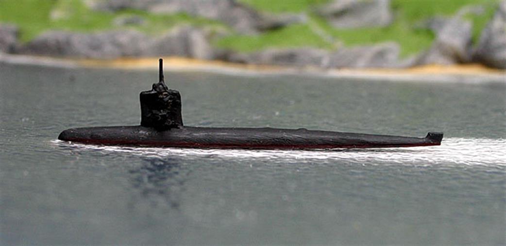 Secondhand Mini-ships 1/1200 KB63 USS Greenling Modified Thresher class 1971