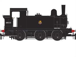 359, being originally numbered as 358 under the GER and 7358 under the LNER and was also rebuilt as R24r in 1904. Along with 19 other J69 locomotives, 7358 was transferred to the Scottish Area during 1927/28 and while 11 of those locomotives were returned to the South between 1944 and 1952, the now renumbered 68535 remained in Scotland allocated to Dundee Shed 62B, until withdrawal in August 1959.DCC sound fitted.