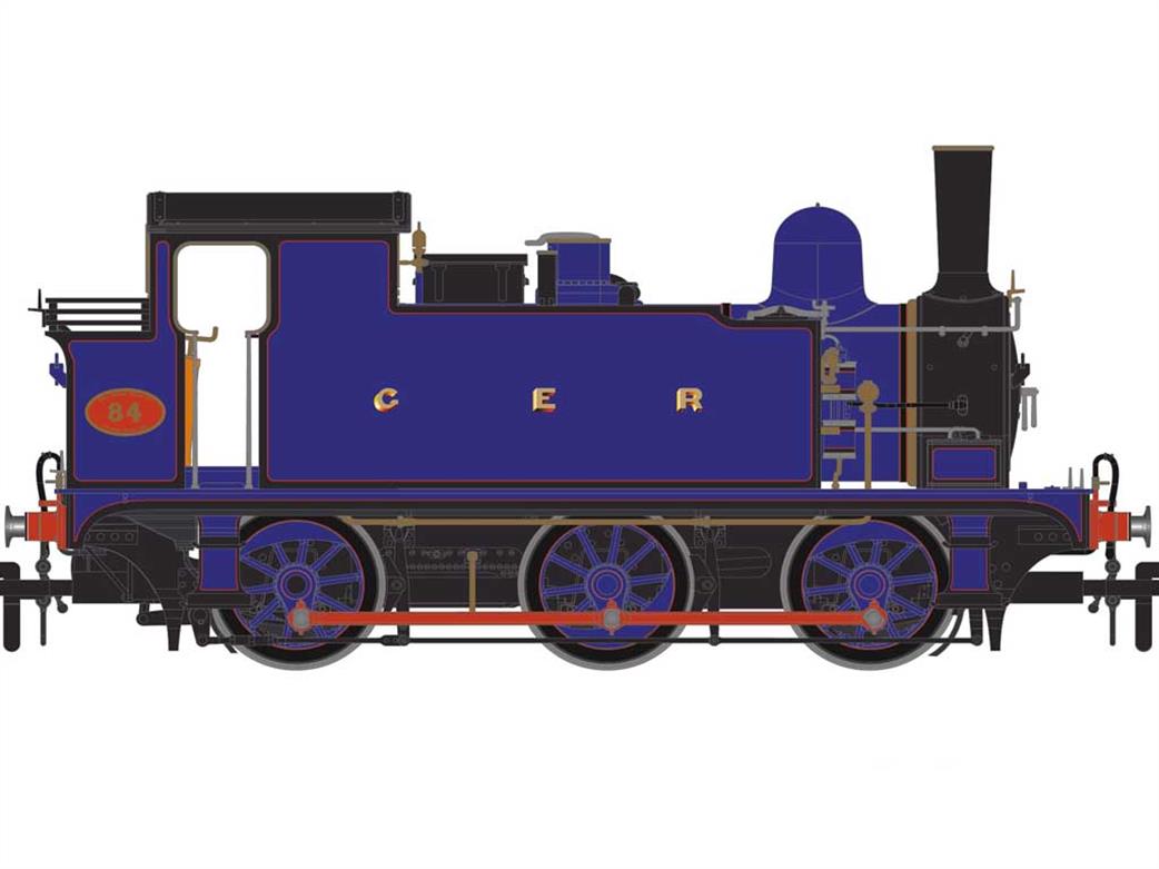 Accurascale OO ACC2439-DCC GER 84 LNER Class J67 Great Easterm Ultramarine Blue DCC Sound