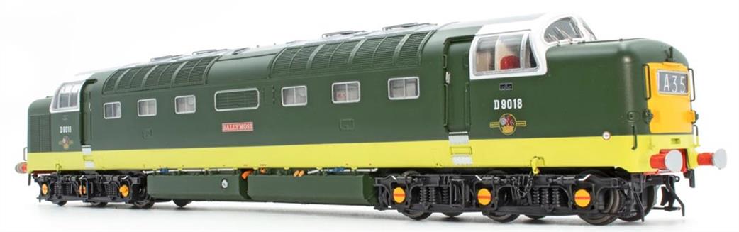 Accurascale OO ACC2794-DCC  BR D9018 Ballymoss Class 55 Deltic Diesel Locomotive Green Full Yellow Ends DCC Sound