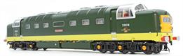 Highly detailed new model of the famous BR Deltic locomotives being produced by Accurascale with tooling designed to allow for a huge variety of detail variations, diecast chassis with all wheel drive and provision for DCC and sound fitting.Representing the classic mid 1960s era of English Electric’s finest is D9018 in two-tone green with small yellow panel. The Finsbury Park thoroughbred is still in mostly original condition, albeit with some exhaust and radiator grille modifications and the addition of top lamp irons on the nose ends.