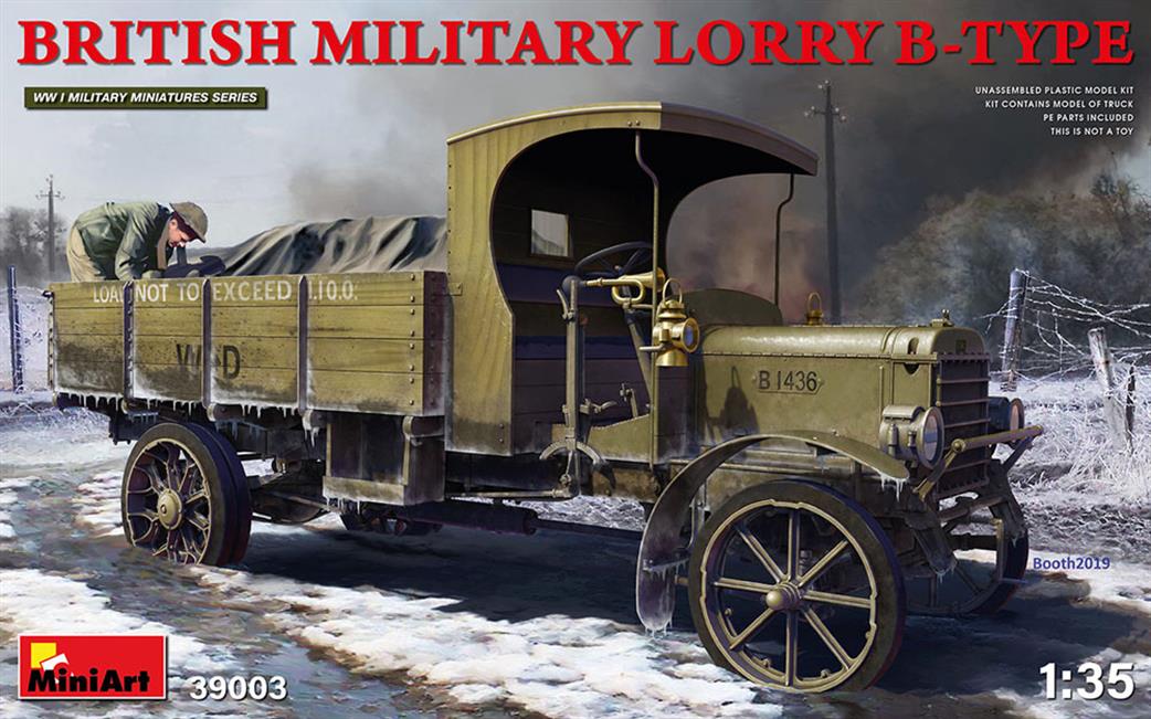 MiniArt 1/35 39003 British Military Lorry B-Type Kit