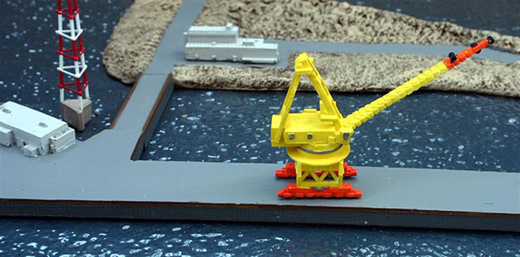 Coastlines 1/1250 CL-LA08c Yellow missile loading crane