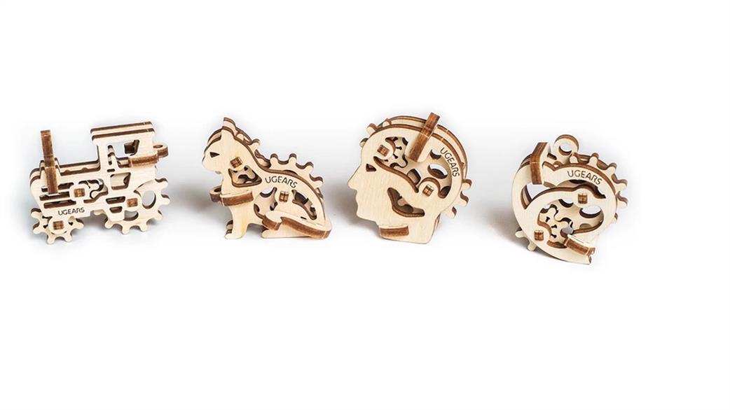 Ugears  70029 Model U-Fidget Tribiks  Wooden Kits