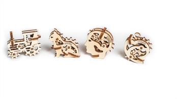 Ugears 700 Tribiks wooden kits - 4 pieces