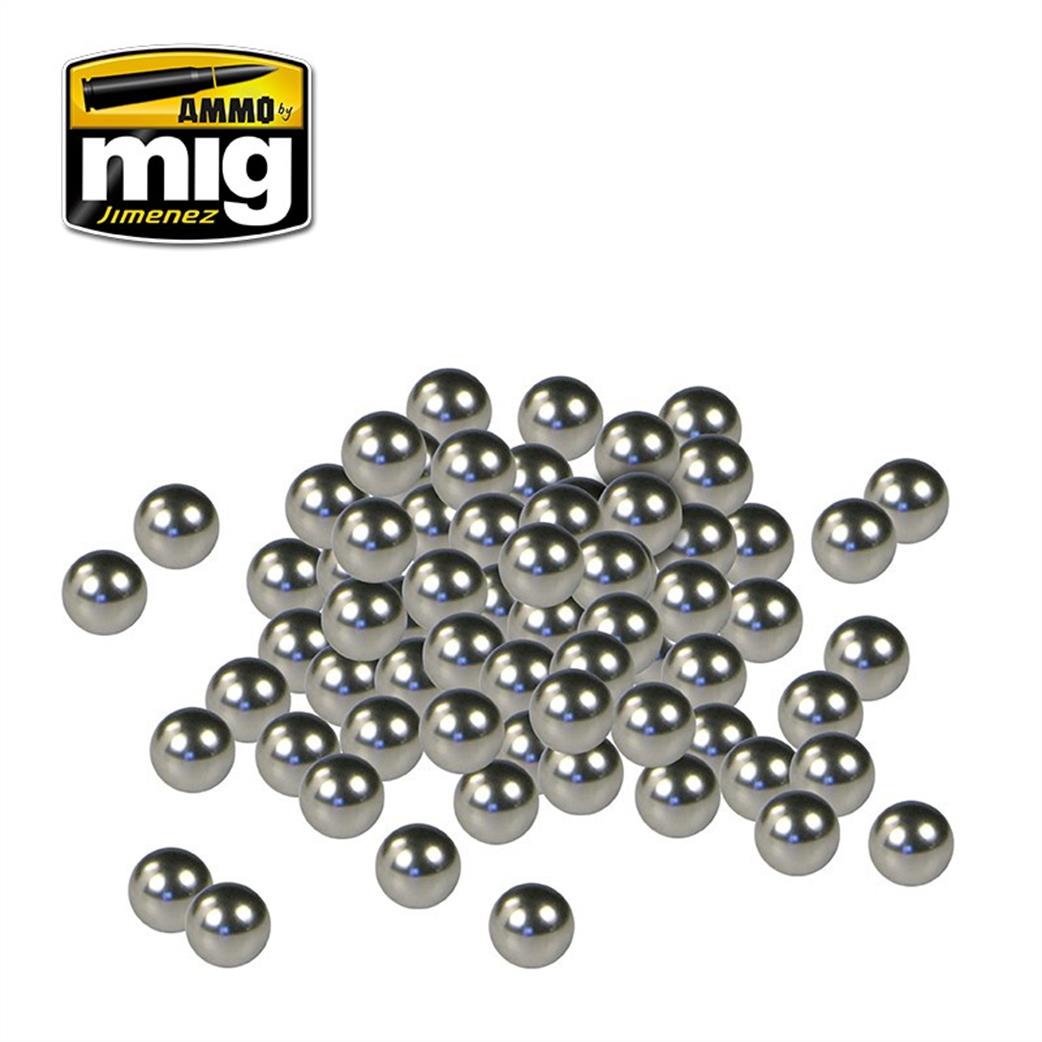 Ammo of Mig Jimenez  A.MIG-8003 Stainless Steel Paint Mixing Balls
