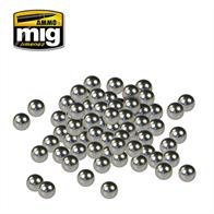  This set includes between 70 and 80 stainless steel balls (5mm diameter) perfect for use as agitators in any paint. Add a pair to your jars and paintwork will be much easier, faster, and effective. To make a paint reach its optimum performance, it is necessary that all components are thoroughly mixed. Valid for acrylics, lacquers, enamels and any other type of liquid paint. Will not rust or alter the colour.