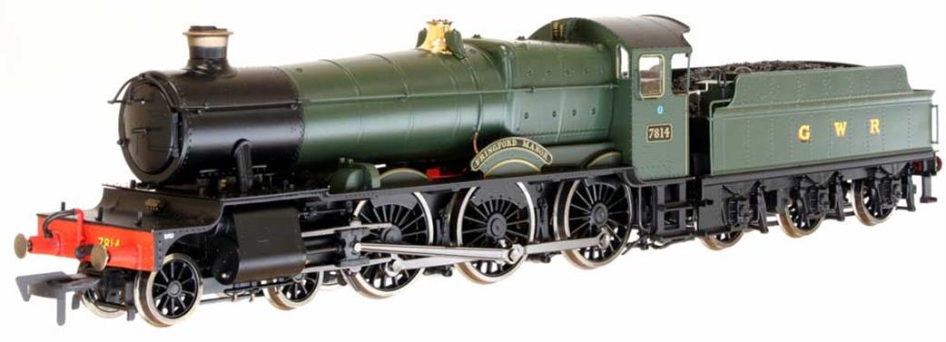 Dapol OO 4S-001-002 GWR 7814 Fringford Manor Collett Manor Class 4-6-0 Green Lettered G W R
